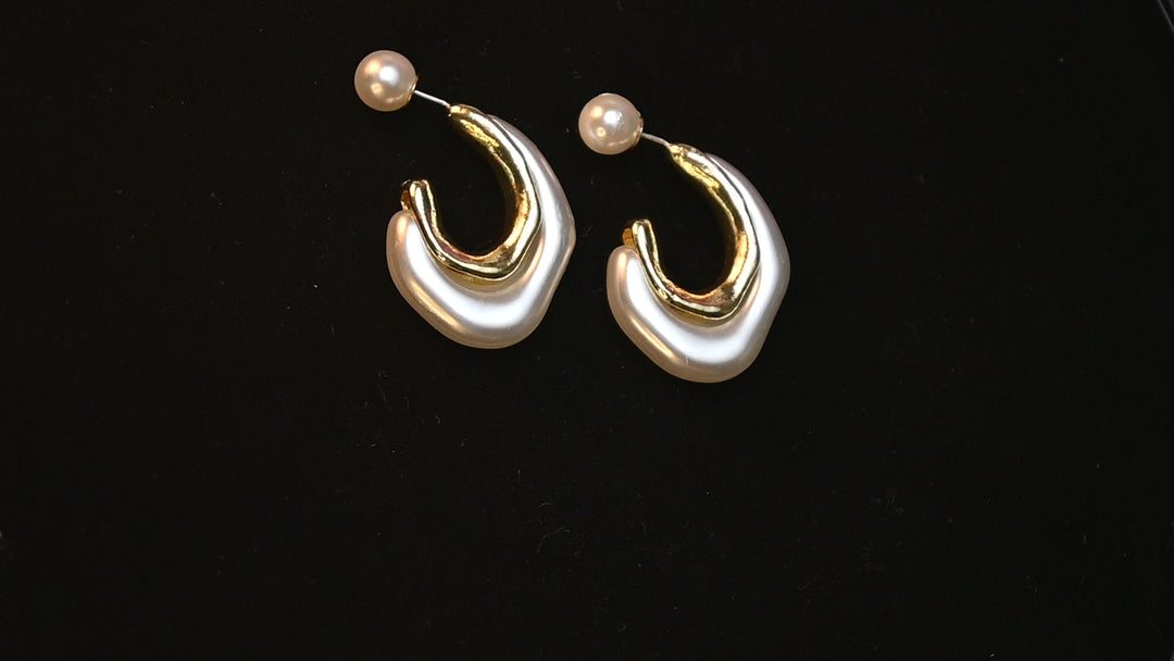 PEARLESCENT earrings